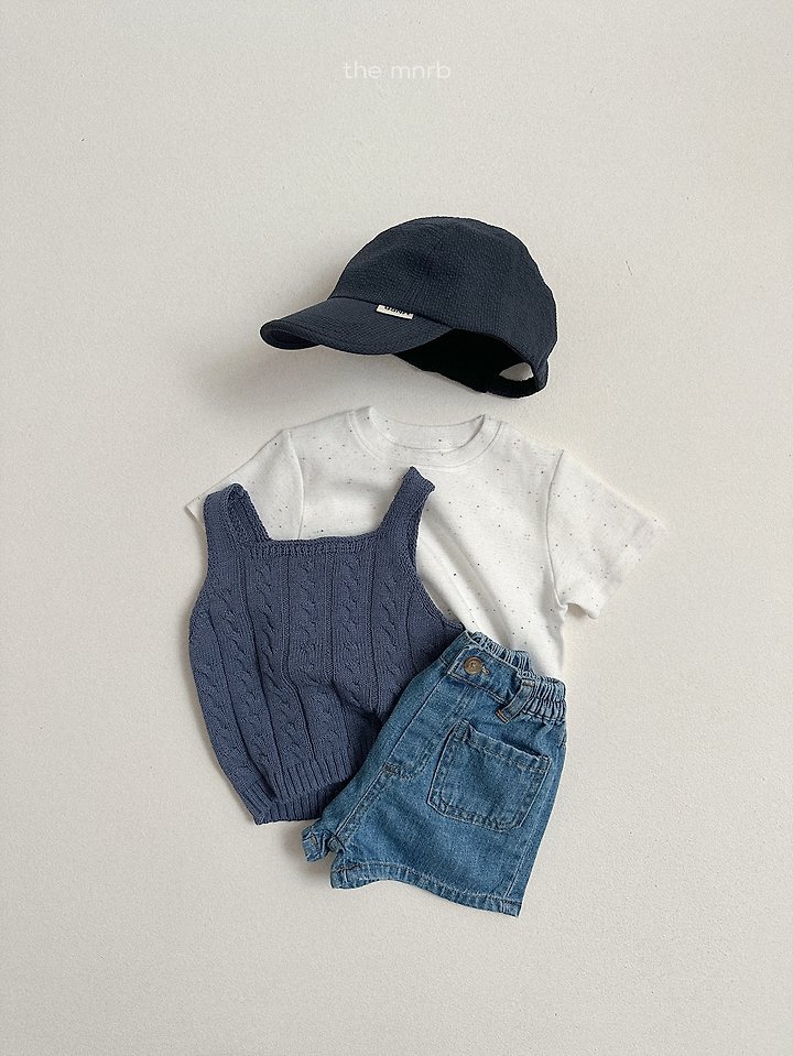 Mini Robe - Korean Baby Fashion - #babyoutfit - Open Pocket Denim Pants - 10