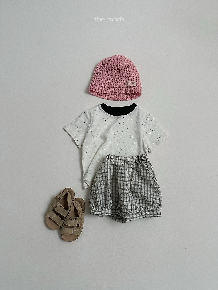 Mini Robe - Korean Baby Fashion - #babyoutfit - Eyelet Beanie - 6