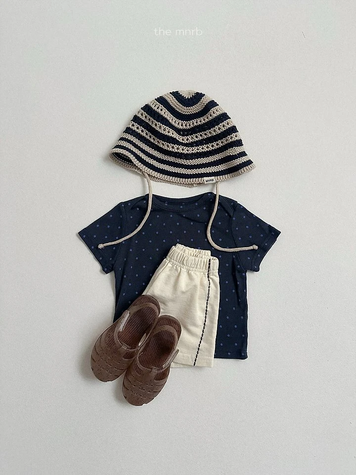 Mini Robe - Korean Baby Fashion - #babyoutfit - Summer Punching Bucket Hat - 3