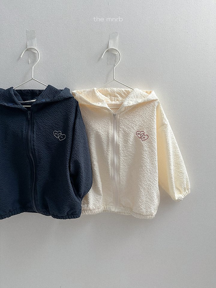 Mini Robe - Korean Baby Fashion - #babyoutfit - Ripple Hood Jumper - 4