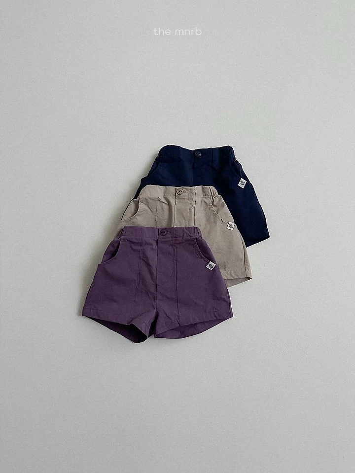 Mini Robe - Korean Baby Fashion - #babywear - Twill Shorts