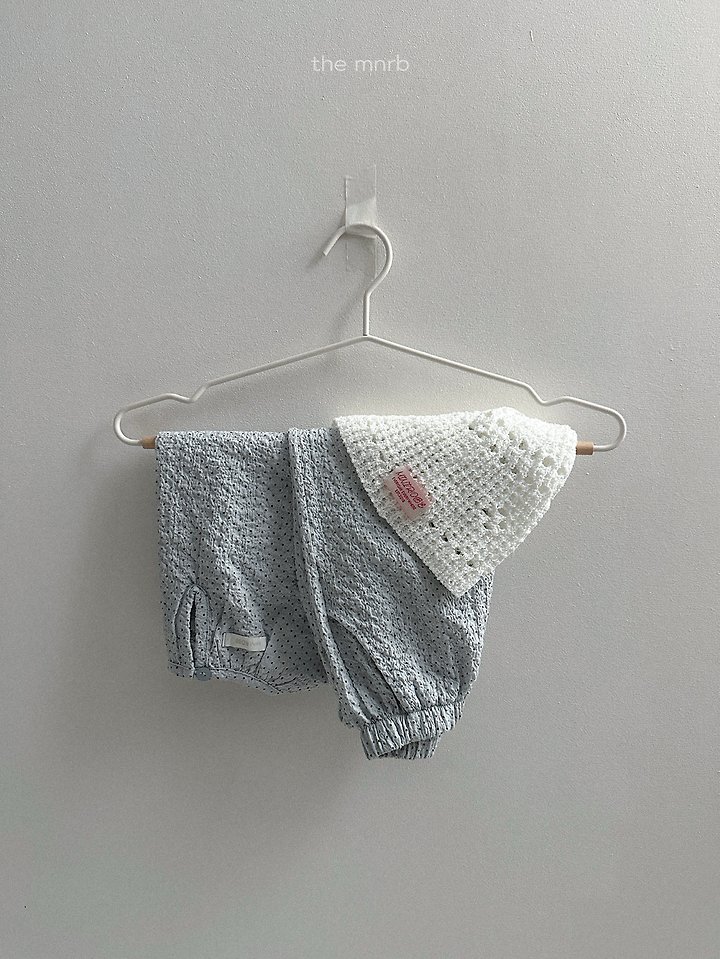 Mini Robe - Korean Baby Fashion - #babywear - Dot Crinkle Jogger Pants - 11