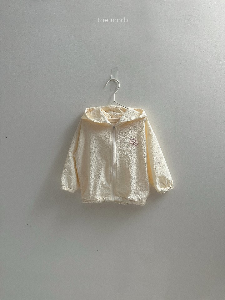 Mini Robe - Korean Baby Fashion - #onlinebabyboutique - Ripple Hood Jumper - 5