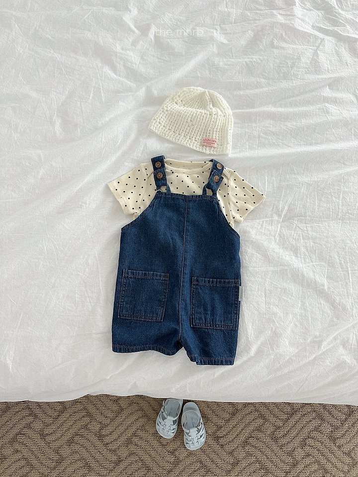 Mini Robe - Korean Baby Fashion - #onlinebabyboutique - Little Dot Short Sleeve Tee - 11