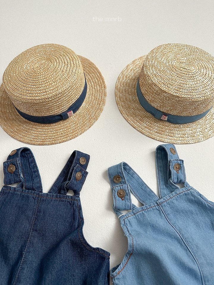 Mini Robe - Korean Baby Fashion - #onlinebabyboutique - Denim Cancan Hat - 5