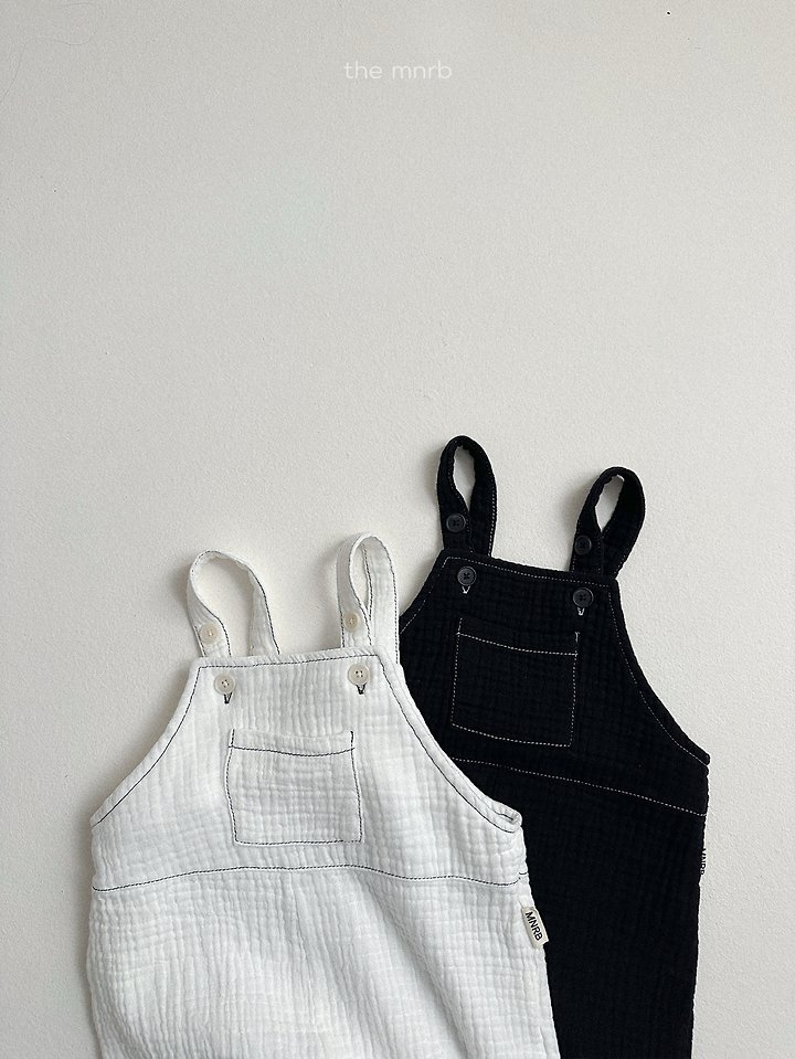 Mini Robe - Korean Baby Fashion - #onlinebabyboutique - Stitch Overalls - 6