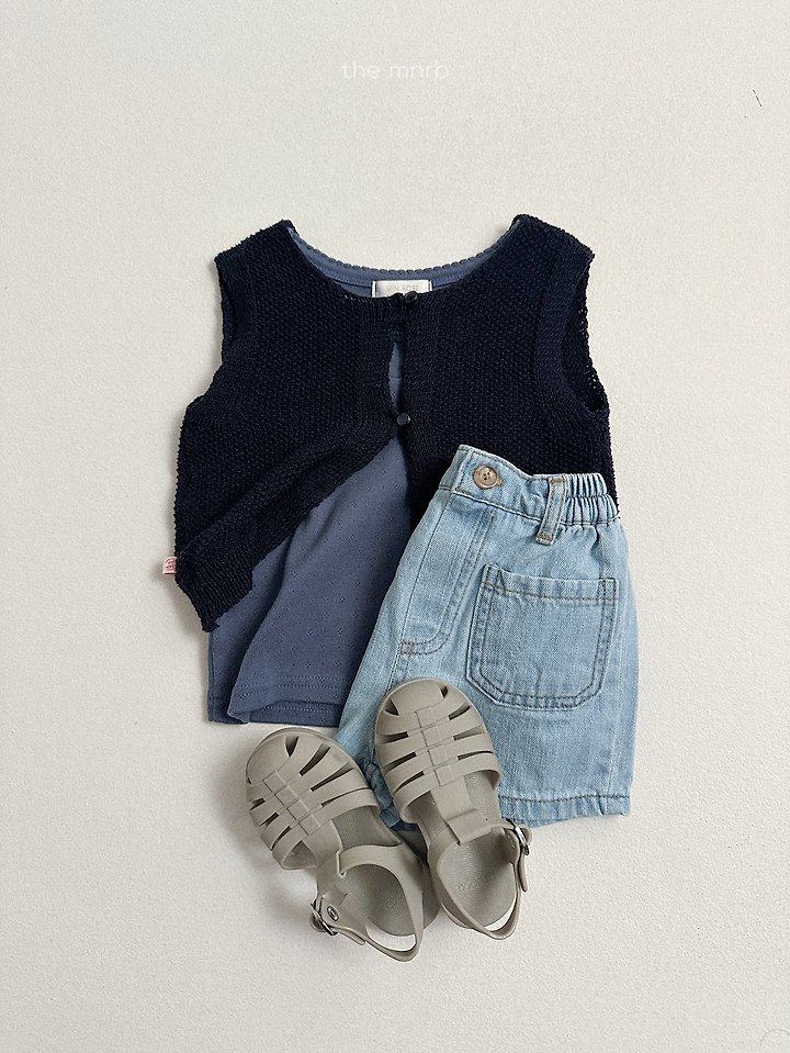 Mini Robe - Korean Baby Fashion - #onlinebabyboutique - Open Pocket Denim Pants - 12