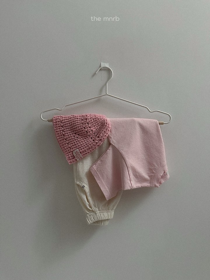 Mini Robe - Korean Baby Fashion - #onlinebabyboutique - Eyelet Beanie - 8