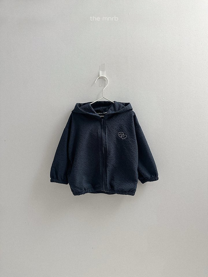 Mini Robe - Korean Baby Fashion - #onlinebabyshop - Ripple Hood Jumper - 6