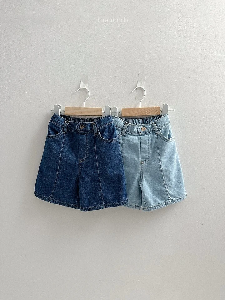 Mini Robe - Korean Baby Fashion - #onlinebabyshop - Button Denim Shorts - 8