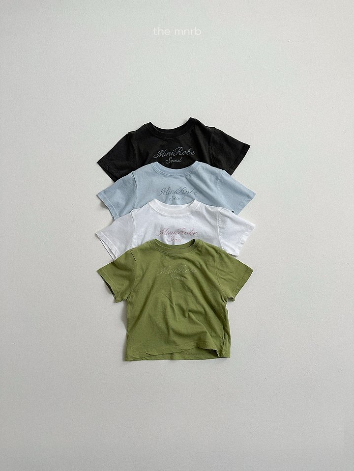 Mini Robe - Korean Baby Fashion - #onlinebabyshop - Your Short Sleeve Tee
