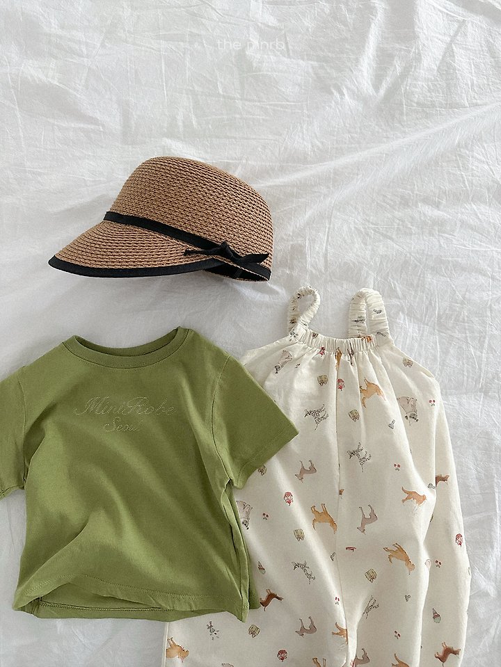 Mini Robe - Korean Baby Fashion - #onlinebabyshop - Puppy Overalls - 12