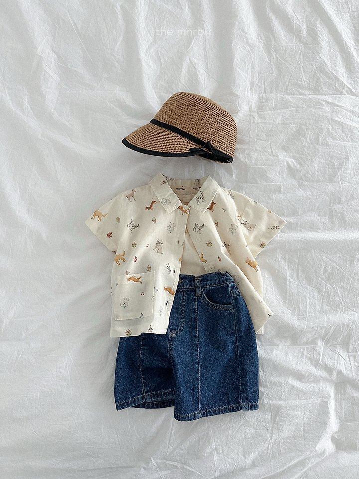Mini Robe - Korean Baby Fashion - #smilingbaby - Multi Short Sleeve Shirt - 9
