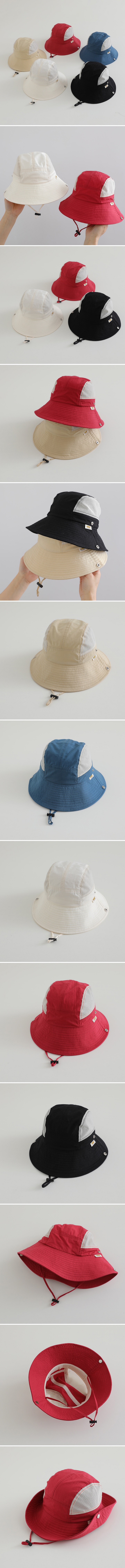 Miso - Korean Children Fashion - #Kfashion4kids - Side Mesh Bucket Hat