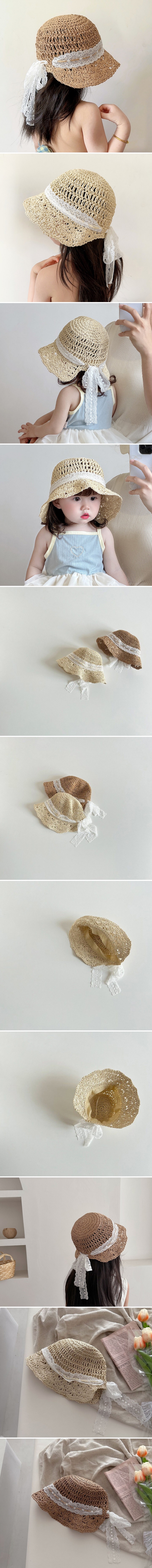 Miso - Korean Children Fashion - #discoveringself - Provence Straw Hat