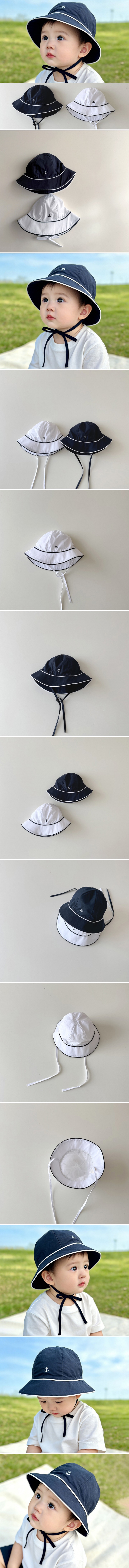 Miso - Korean Children Fashion - #littlefashionista - Marine Bucket Hat