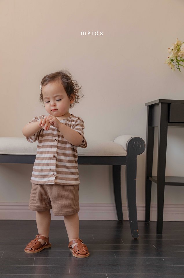 Mkids - Korean Baby Fashion - #babyboutique - Ian Shirt Set - 8