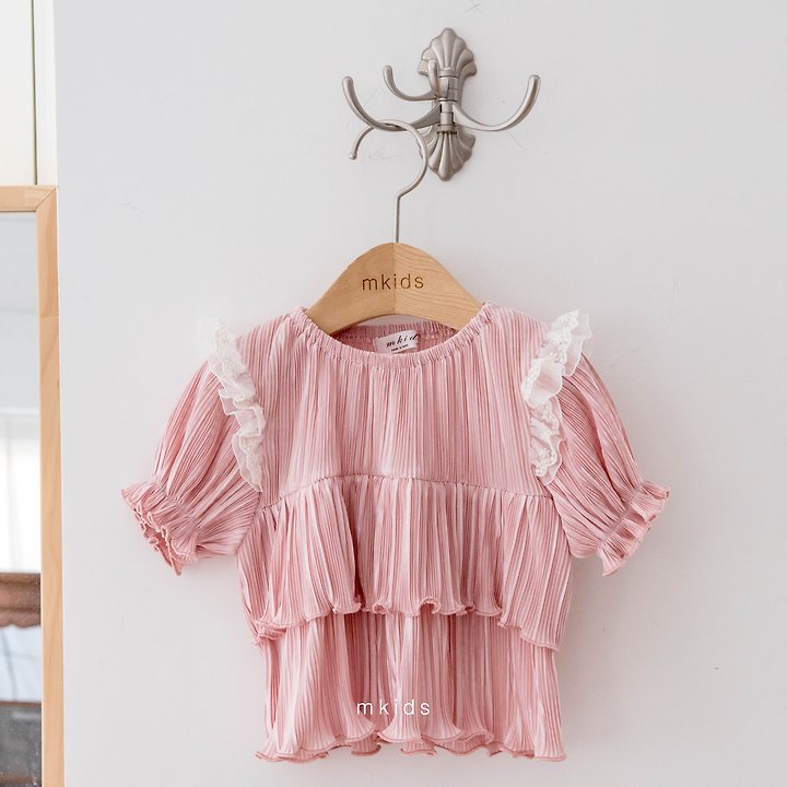 Mkids - Korean Baby Fashion - #babyboutique - Roen Pleated Set - 3