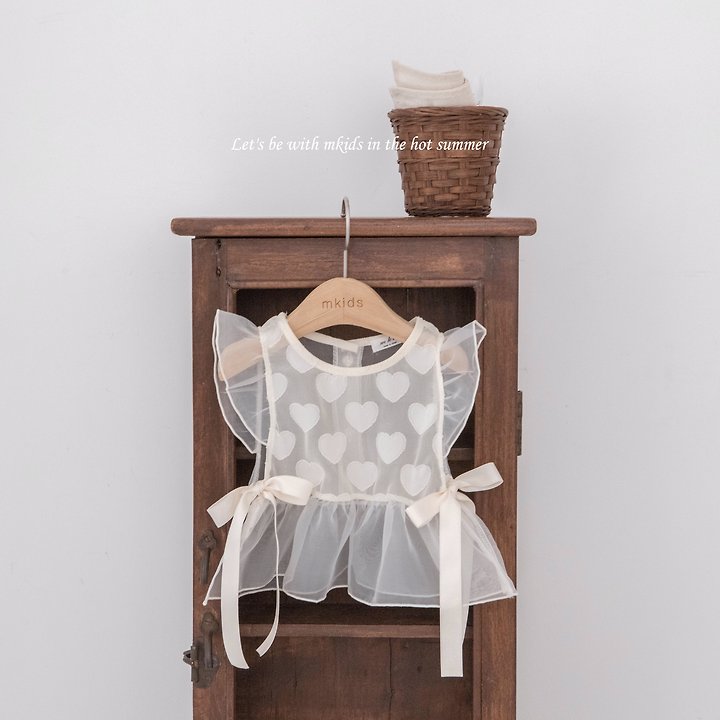 Mkids - Korean Baby Fashion - #babyboutique - Bell Frill Bustier - 2