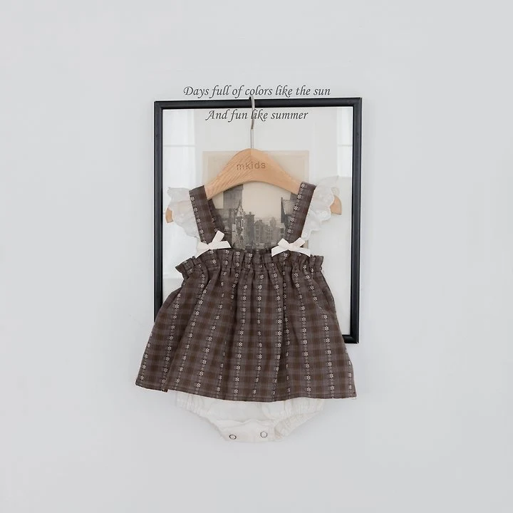 Mkids - Korean Baby Fashion - #babyboutique - Bell Frill Suit - 2