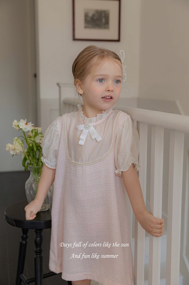 Mkids - Korean Baby Fashion - #babyboutiqueclothing - Coco Beads Brooch - 8