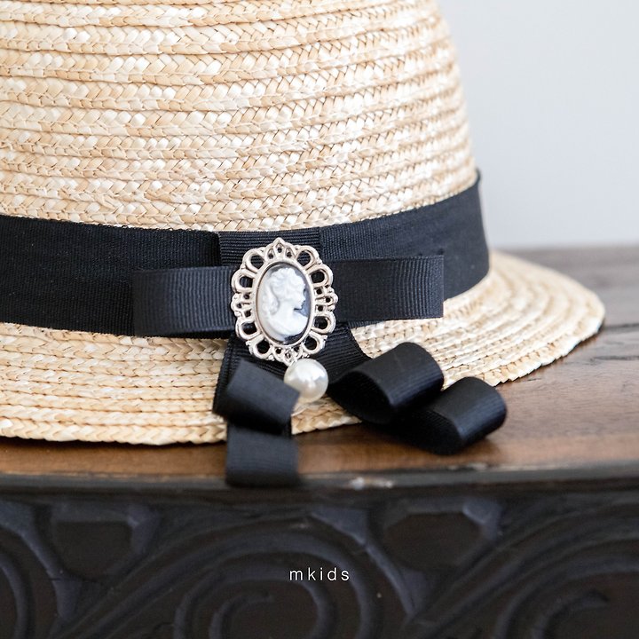 Mkids - Korean Baby Fashion - #babyboutiqueclothing - Coco Straw Hat - 7