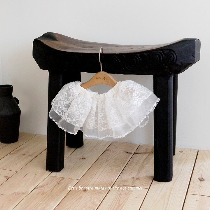 Mkids - Korean Baby Fashion - #babyboutiqueclothing - Mia Lace Skirt - 2