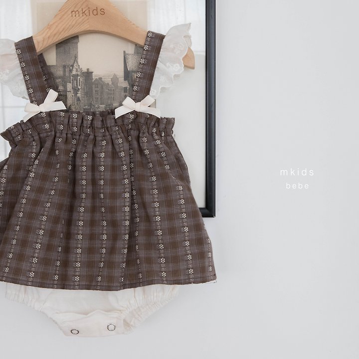 Mkids - Korean Baby Fashion - #babyboutique - Bell Frill Suit - 4