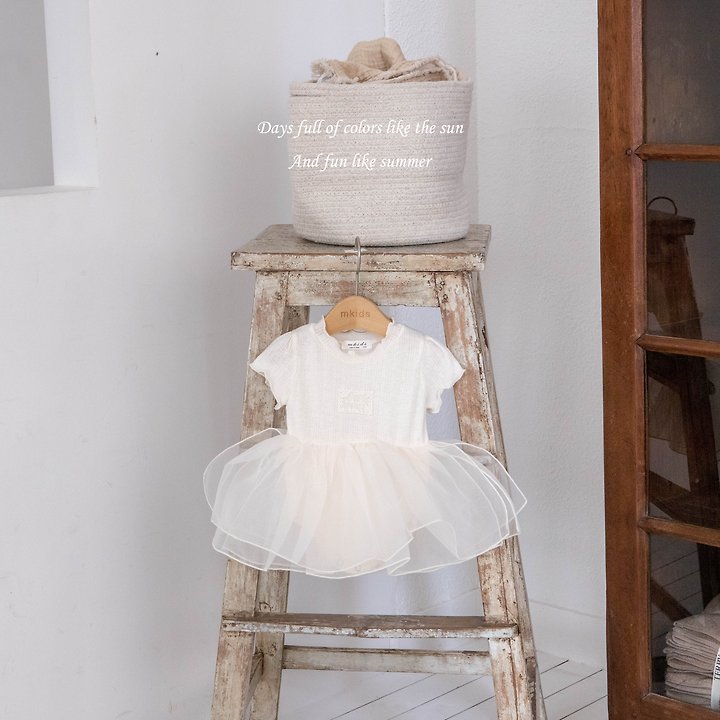 Mkids - Korean Baby Fashion - #babyboutiqueclothing - Ette Tulle Suit - 2
