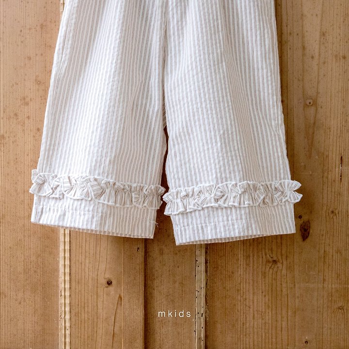 Mkids - Korean Baby Fashion - #babyclothing - Hailey Frill Pants - 3