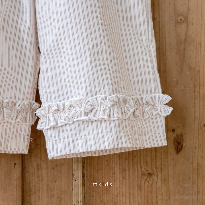 Mkids - Korean Baby Fashion - #babyclothing - Hailey Frill Pants - 4