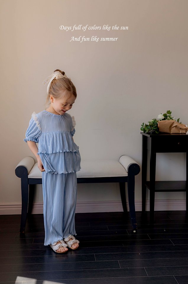 Mkids - Korean Baby Fashion - #babyfashion - Roen Pleated Set - 6