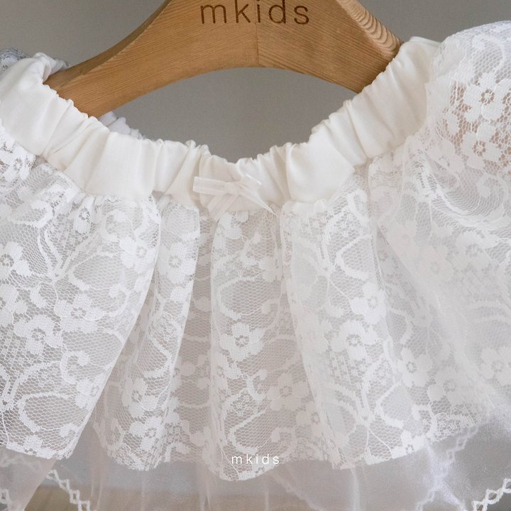 Mkids - Korean Baby Fashion - #babyclothing - Mia Lace Skirt - 4