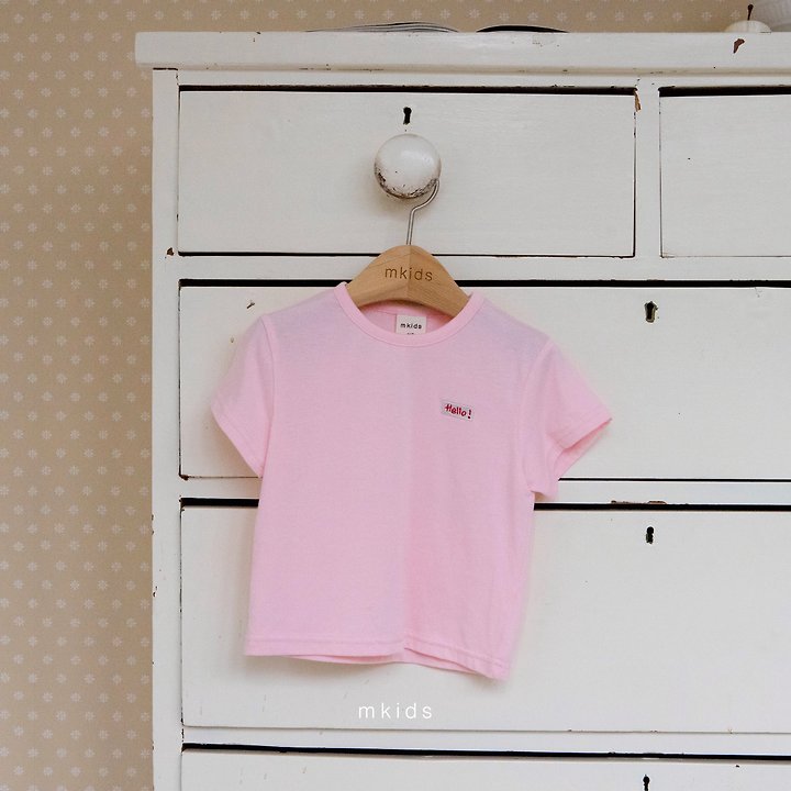 Mkids - Korean Baby Fashion - #babyfashion - Hello Tee - 12