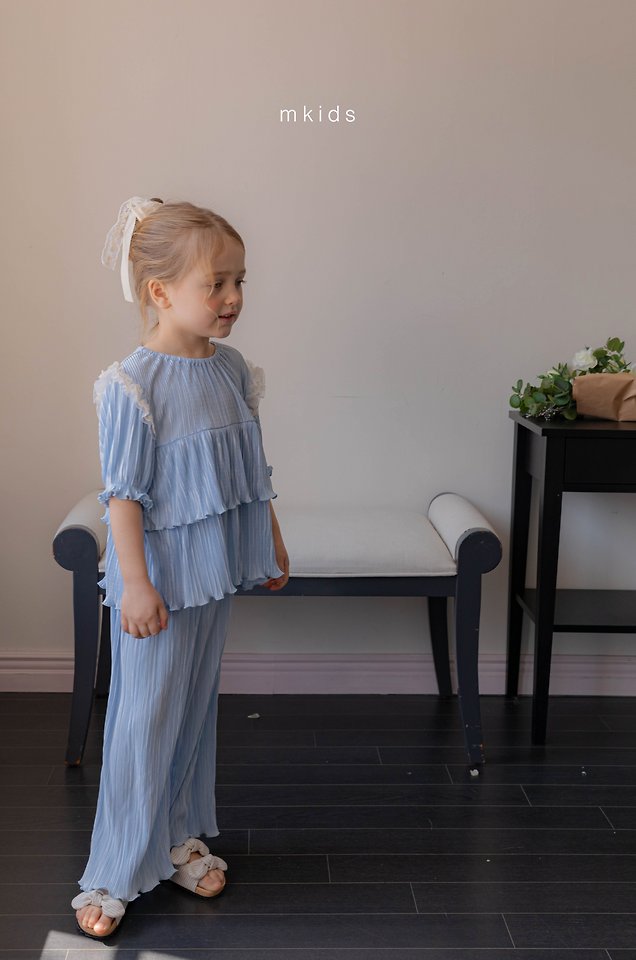 Mkids - Korean Baby Fashion - #babyfever - Roen Pleated Set - 7