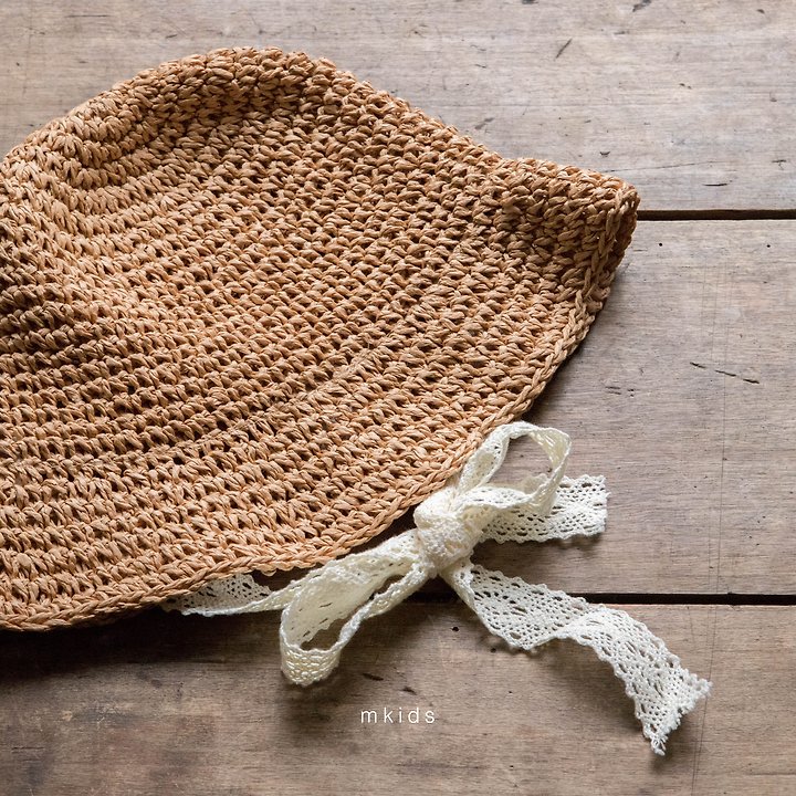 Mkids - Korean Baby Fashion - #babyfever - Lily Straw Hat - 7