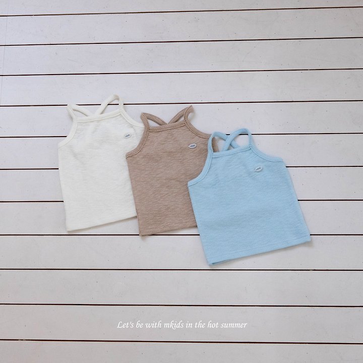 Mkids - Korean Baby Fashion - #babyfever - Slim Sleeveless Top