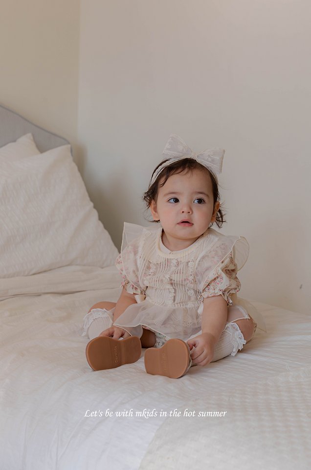 Mkids - Korean Baby Fashion - #babygirlfashion - Bell Frill Bustier - 7