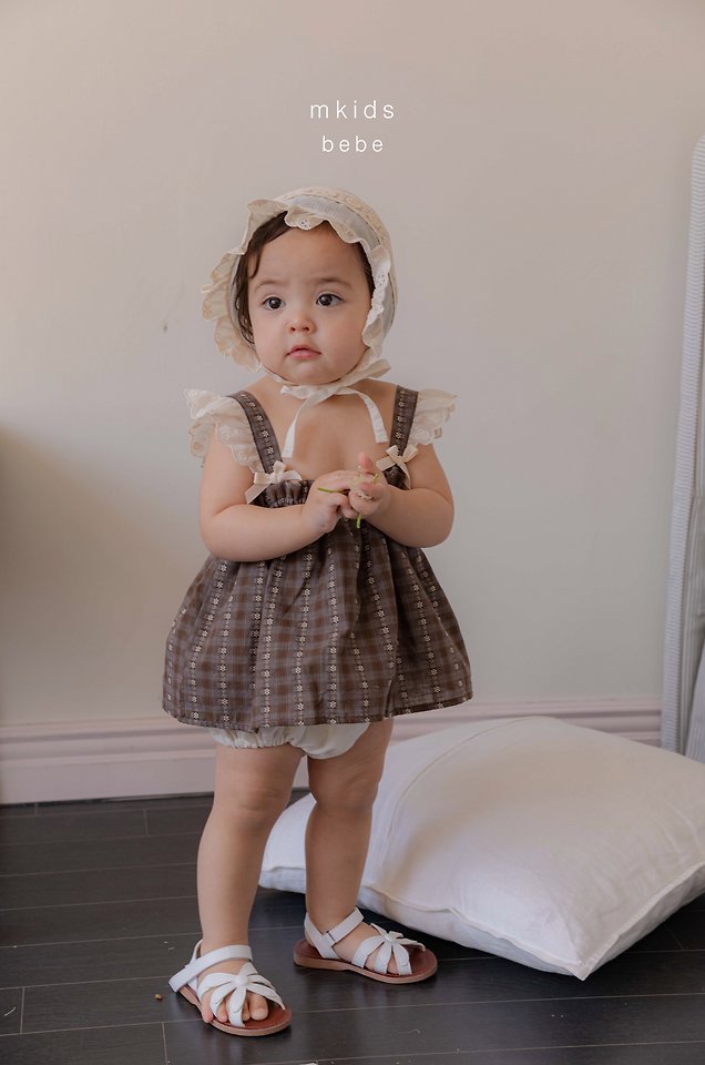 Mkids - Korean Baby Fashion - #babygirlfashion - Bell Frill Suit - 8
