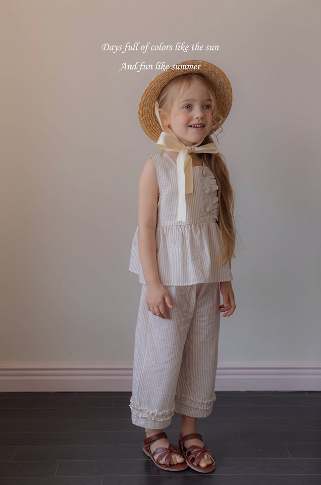 Mkids - Korean Baby Fashion - #babylifestyle - Hailey Frill Pants - 7