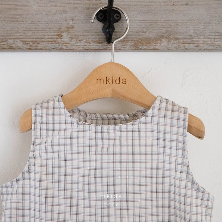 Mkids - Korean Baby Fashion - #babylifestyle - Deli Sleeveless Set - 7
