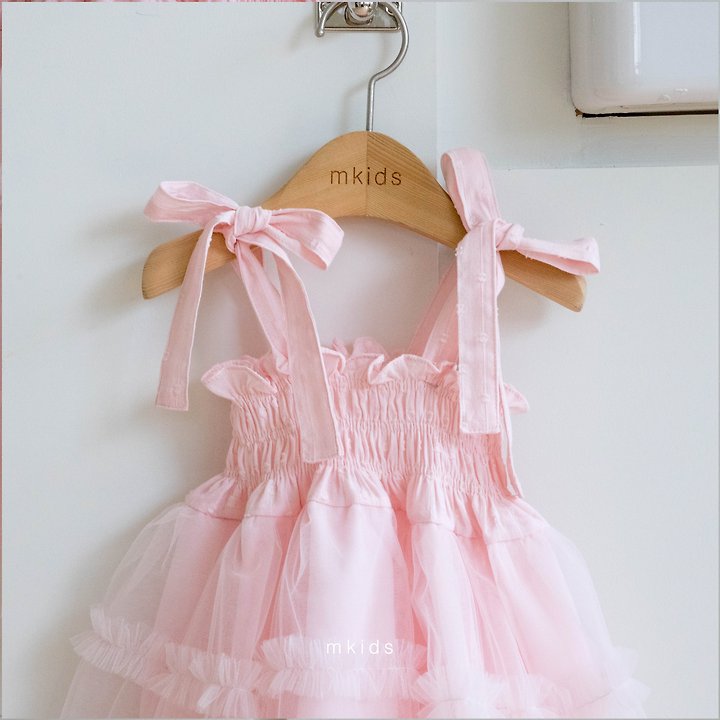 Mkids - Korean Baby Fashion - #babylifestyle - Doremi Smocking One-piece - 3