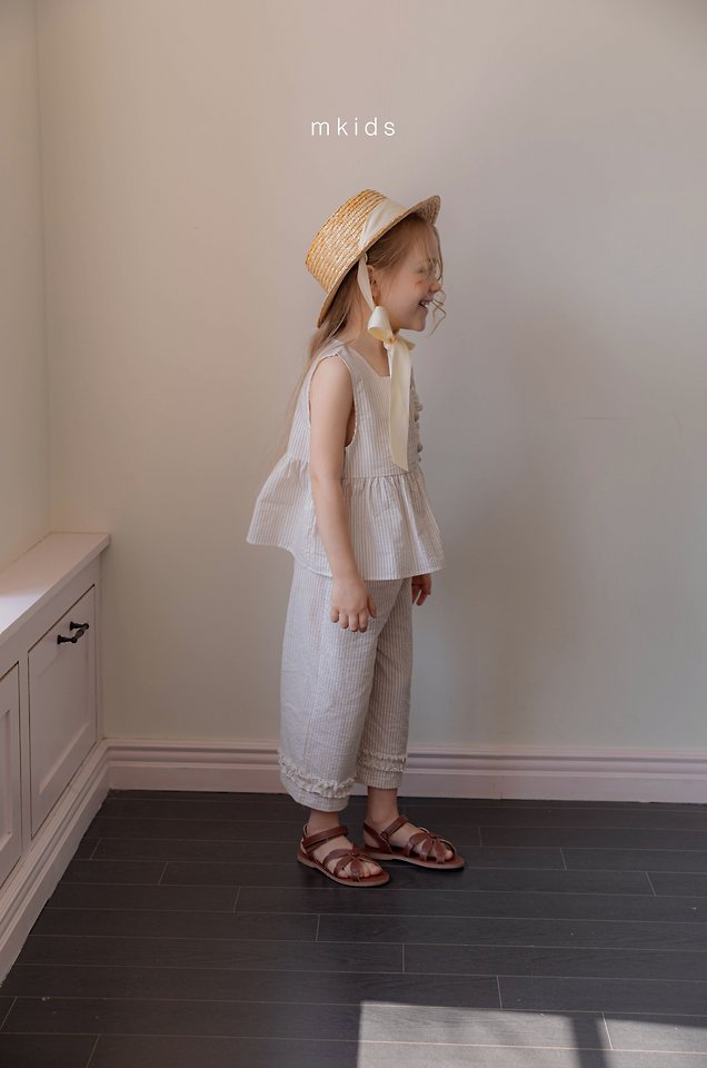 Mkids - Korean Baby Fashion - #babyoninstagram - Hailey Frill Pants - 8