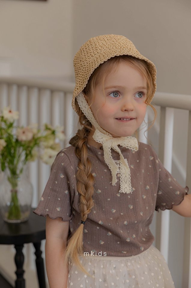 Mkids - Korean Baby Fashion - #babyoninstagram - Lily Straw Hat - 10