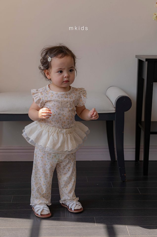 Mkids - Korean Baby Fashion - #babyoninstagram - Mia Lace Skirt - 8