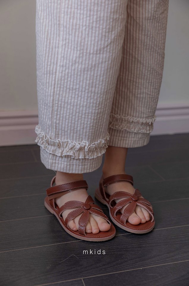 Mkids - Korean Baby Fashion - #babyootd - Hailey Frill Pants - 9