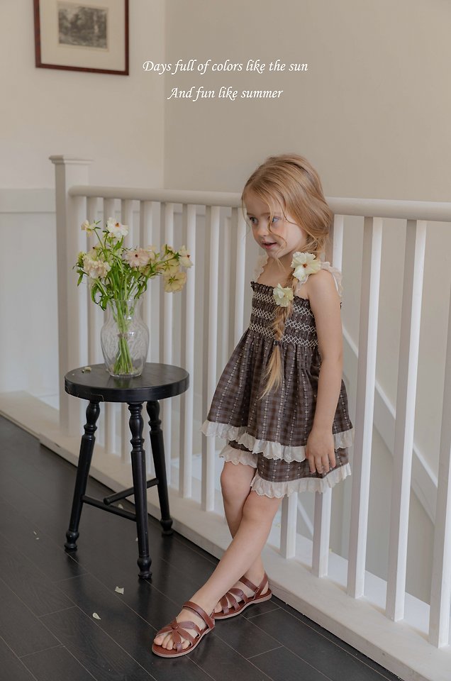 Mkids - Korean Baby Fashion - #babyootd - Bell Smock Blouse - 6