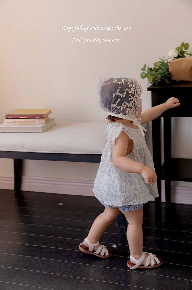 Mkids - Korean Baby Fashion - #babyootd - Lauren Frill Set - 10