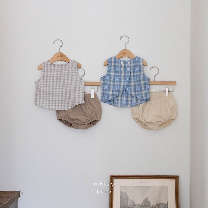 Mkids - Korean Baby Fashion - #babyootd - Deli Sleeveless Set - 9