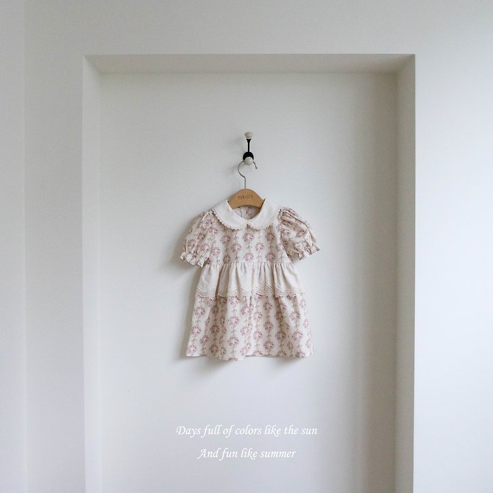 Mkids - Korean Baby Fashion - #babyootd - Amor One-piece - 2